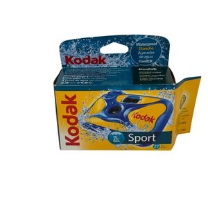 Kodak Sport Waterproof 35mm Disposable Camera 27‎ Exp 2013 Made in Mexico